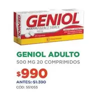 Geniol -  Adulto