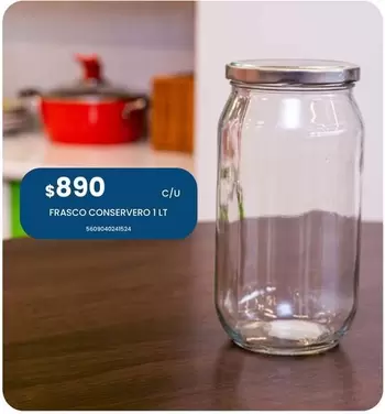 Frasco Conservero