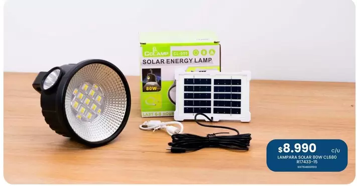 Energy - Solar  Lamp