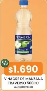 Traverso - Vinagre De Manzana