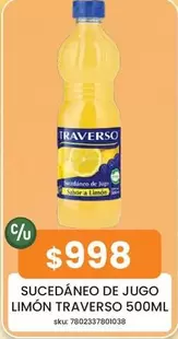 Traverso - Sucedaneo De Jugo Limon