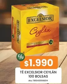 Ceylán - Té Excelsior