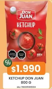Don Juan - Ketchup
