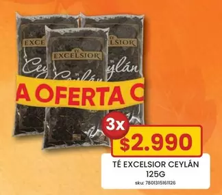 Ceylán - Té Excelsior