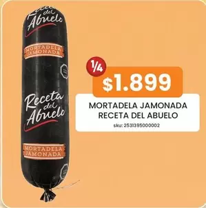 Abuelo - Mortadela Jamonada Receta Del