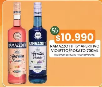 Ramazzotti - Aperitivo Vio Letto/Rosato 700ml