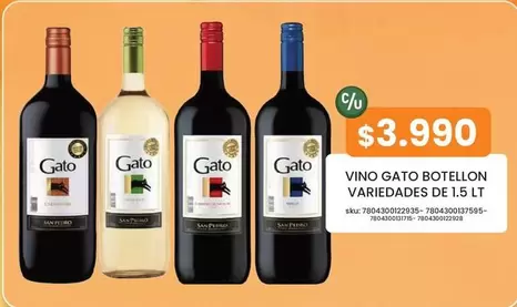 Gato - Vino Variedad