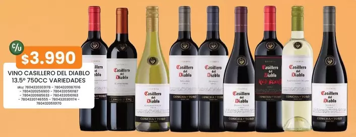 Casillero del Diablo - Vino