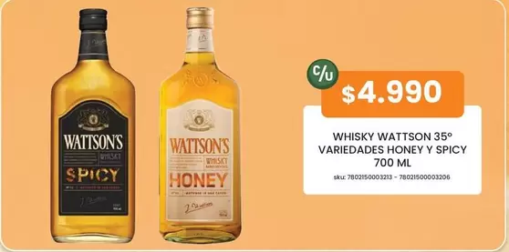 35° Variedades Honey Y Spicy
