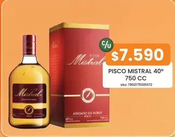 Mistral -  40° 750 Cc