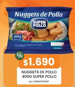 Súper Pollo - Nuggets De Pollo