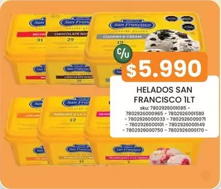 San Francisco - Helados