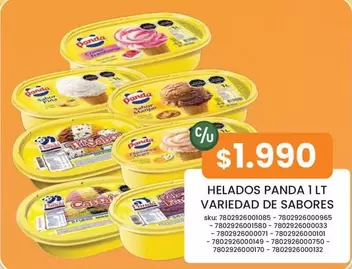 Panda - Helados