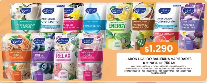 Ballerina - Jabón Líquido