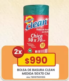 Clear - Bolsa De Basura Clean