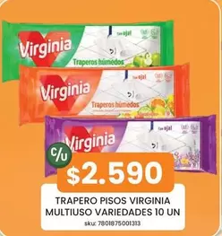 Virginia - Trapero Pisos  Multiuso Variedades 10 Un