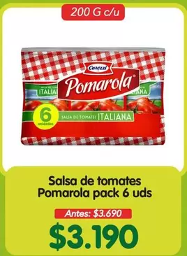 Pomarola - Salsa De Tomates