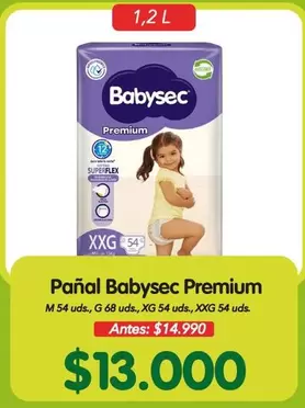 Babysec - Panal Premium
