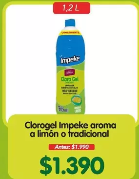 Impeke - Clorogel Aroma A Limon O Tradicional