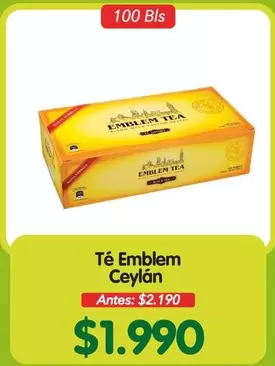Ceylán - Té Emblem