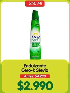 Iansa - Endulzante Cero-K