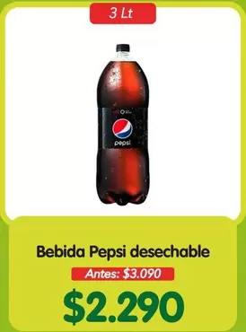 Pepsi - Bebida  Desechable
