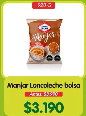 Lonco Leche - Manjar Loncoleche Bolsa