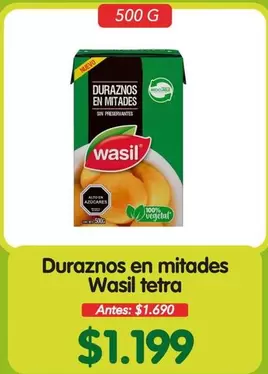 Wasil - Duraznos En Mitades