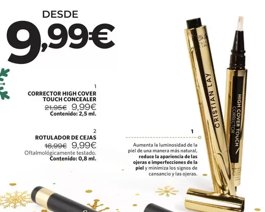 Cristian Lay - Corrector High Cover Touch Concealer