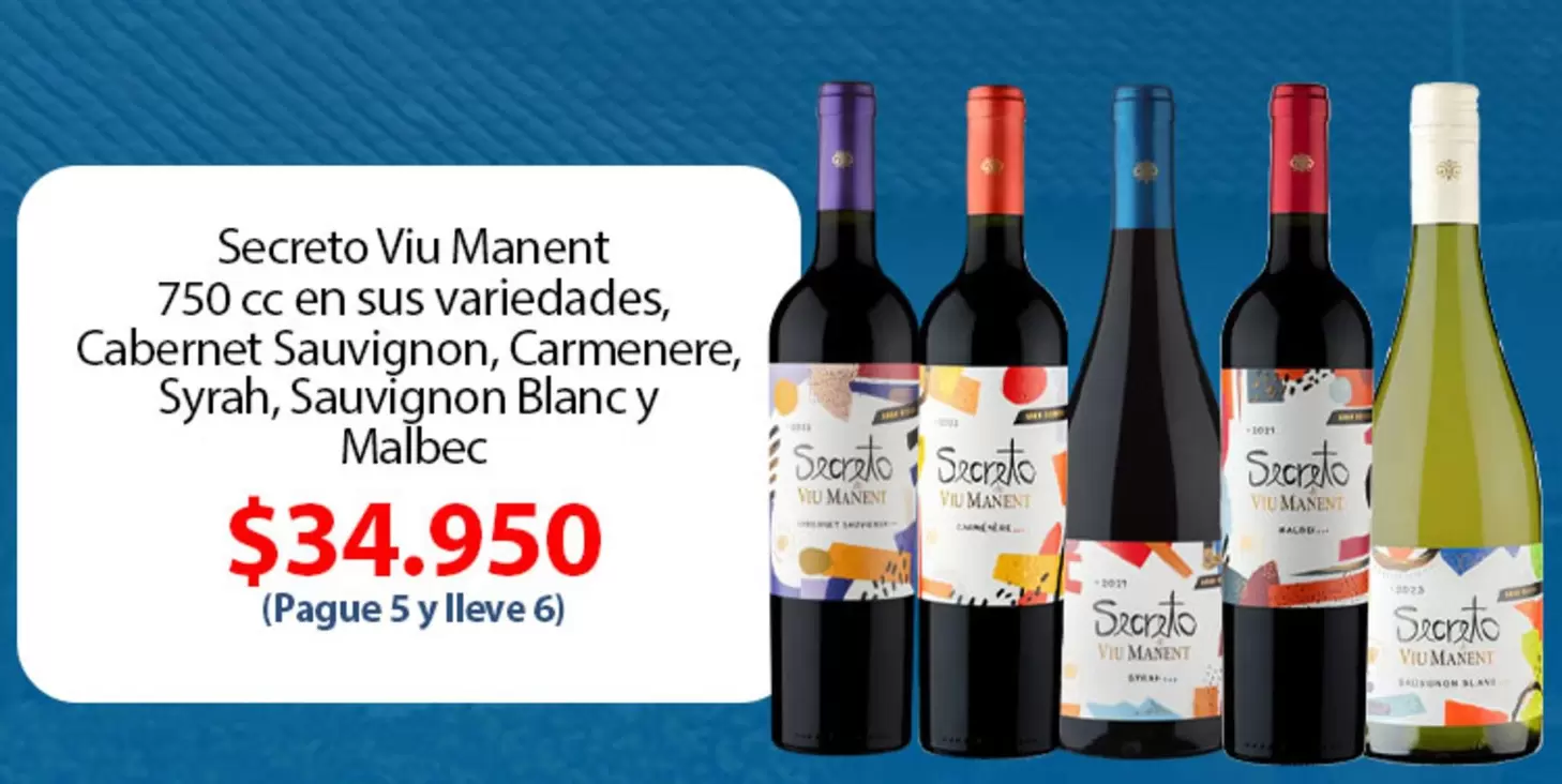 Carmenere - Secreto Vul Manent