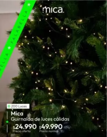 Falabella - Guirnalda De Luces Cálidas