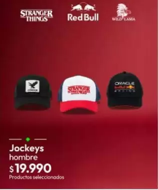 Red Bull - Jockeys Hombre