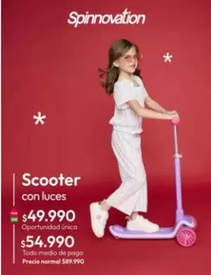 Scooter Con Luces
