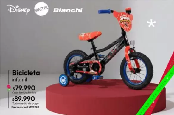 Disney - Bicicleta Infantil
