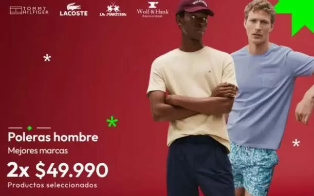 Lacoste - Poleras Hombre