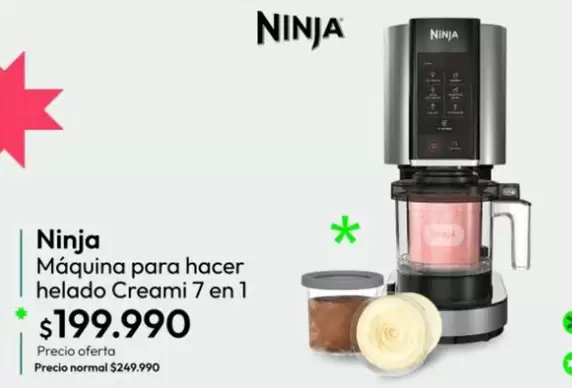 Máquina Para Hacer Helado Creami 7 En 1