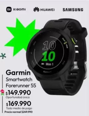 Garmin - Smartwatch Forerunner 55
