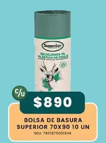 Superior - Bolsa De Basura