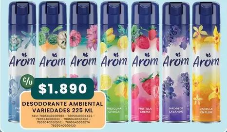 Arom - Desodorante Variedad