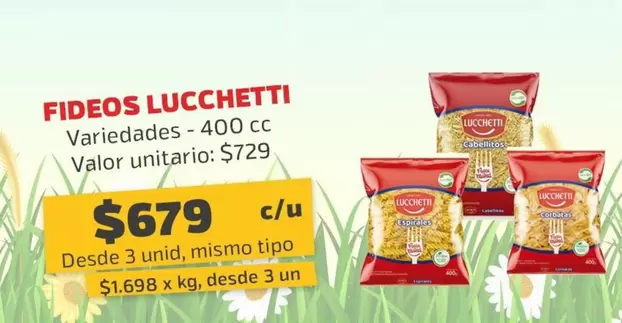 Lucchetti - Fideos