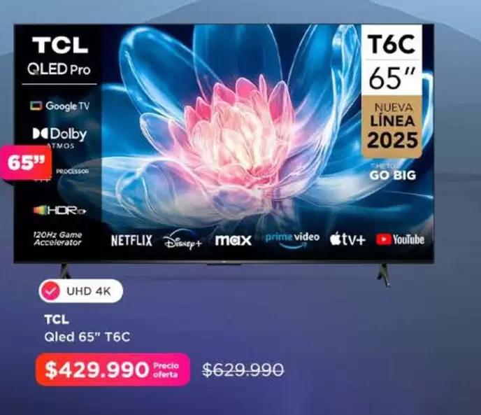 TCL - Qled 65" T6c