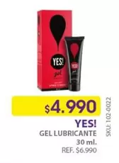 Yes - Gel Lubricante