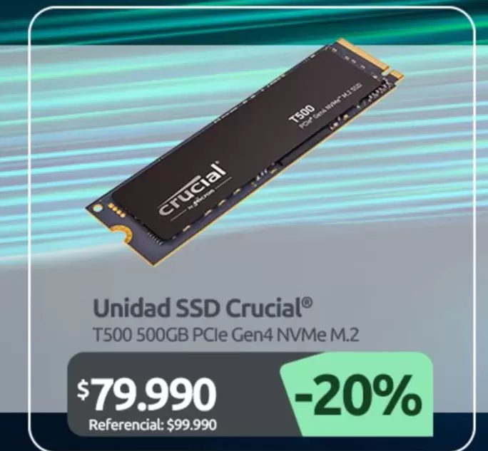 Crucial - Unidad Ssd