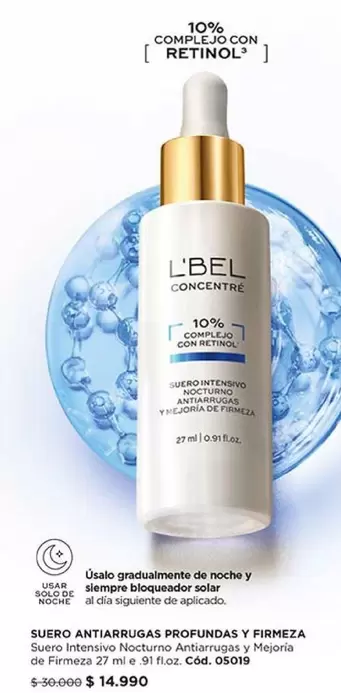 Suero Antiarrugas Profundas Y Firmeza