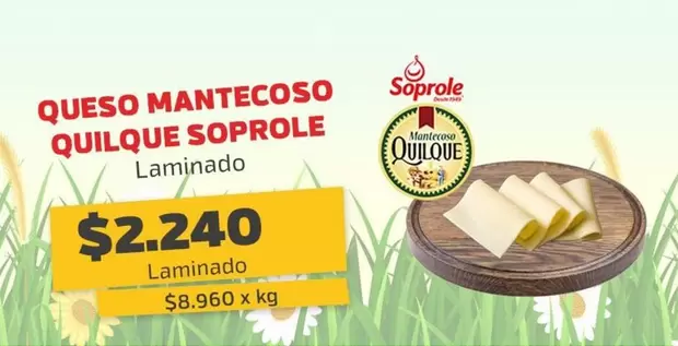 Soprole - Queso Mantecoso