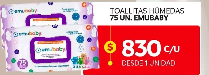Emubaby - Toallitas Humedas