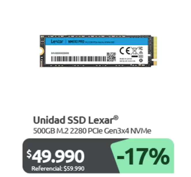 Lexar - Unidad Ssd