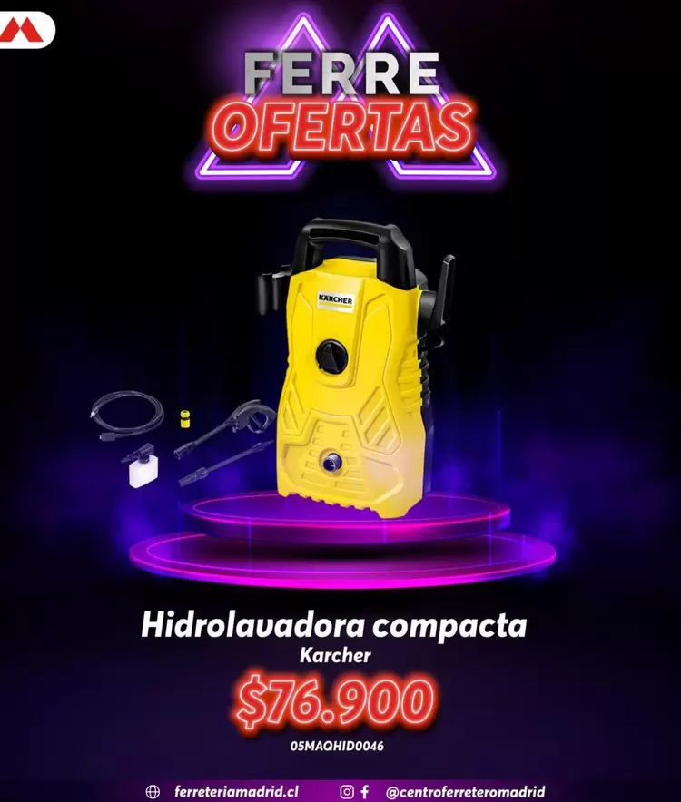 Karcher - Hidrolavadora Compacta