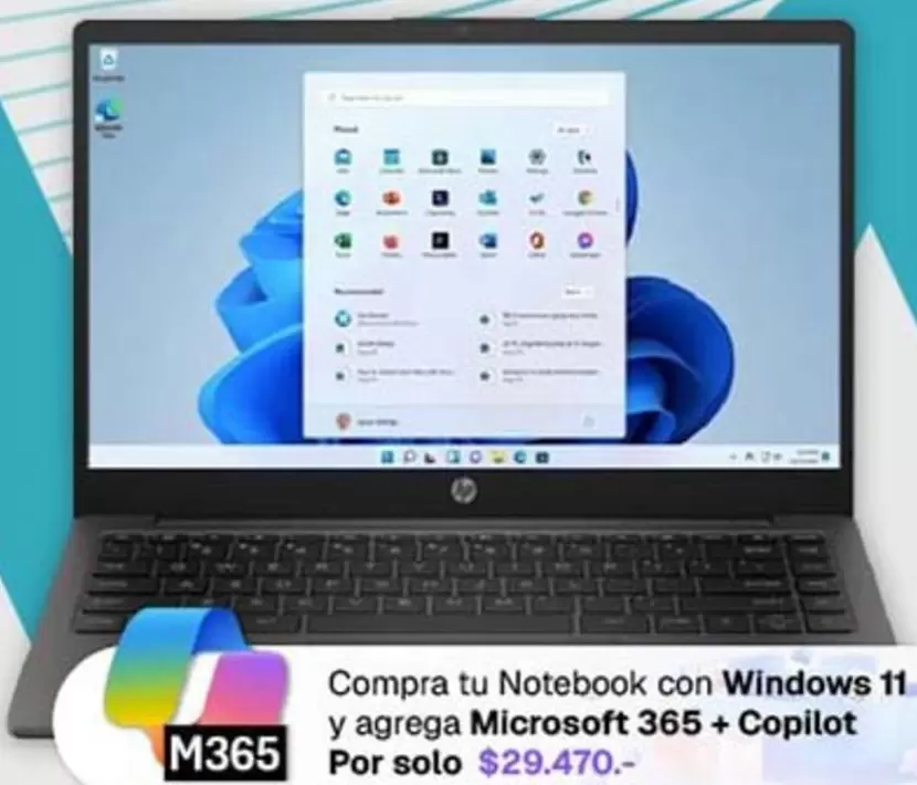 Microsoft - Compra Tu Notebook Con Windows 11 Y Agrega  365+ Copilot