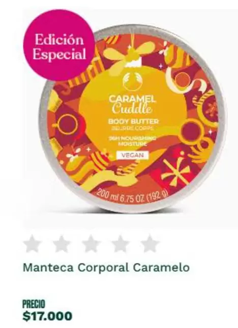 Manteca Corporal Caramelo